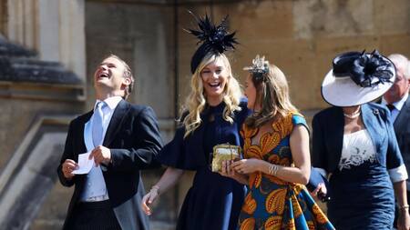 Chelsy Davy, ex del príncipe Harry en la Boda Real (Reuters)