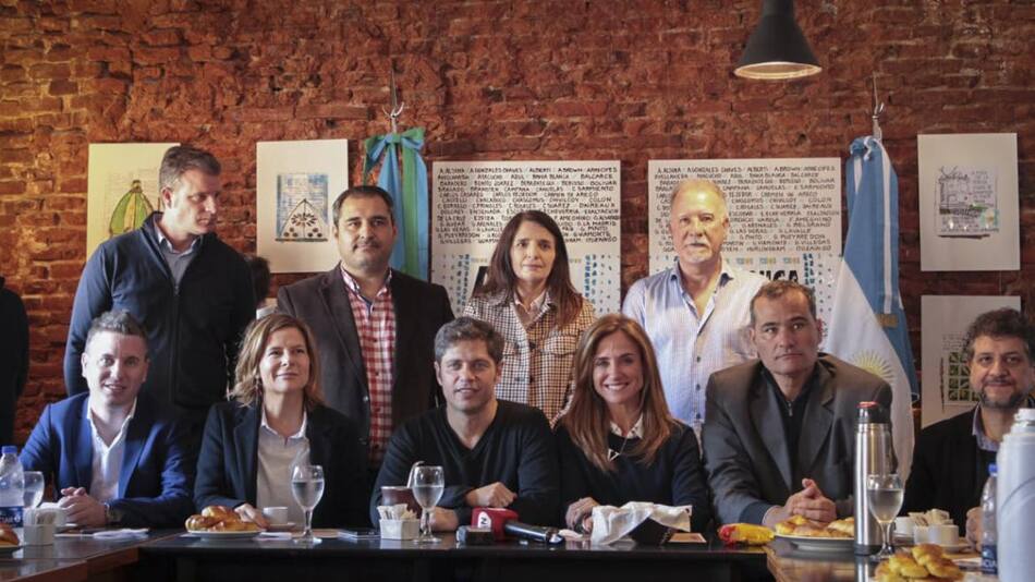 El precandidato del Frente de Todos a gobernador bonaerense, Axel Kicillof, La Plata, NA