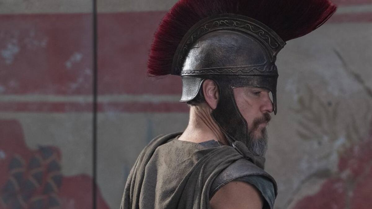 Matt Damon en "La Odisea". Foto X @odysseymovie