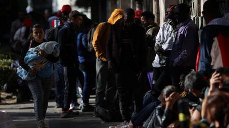 Migrantes en México. Foto: Reuters