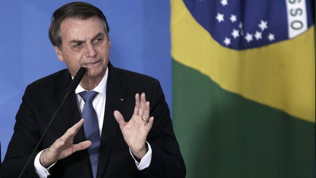 Jair Bolsonaro, presidente de Brasil
