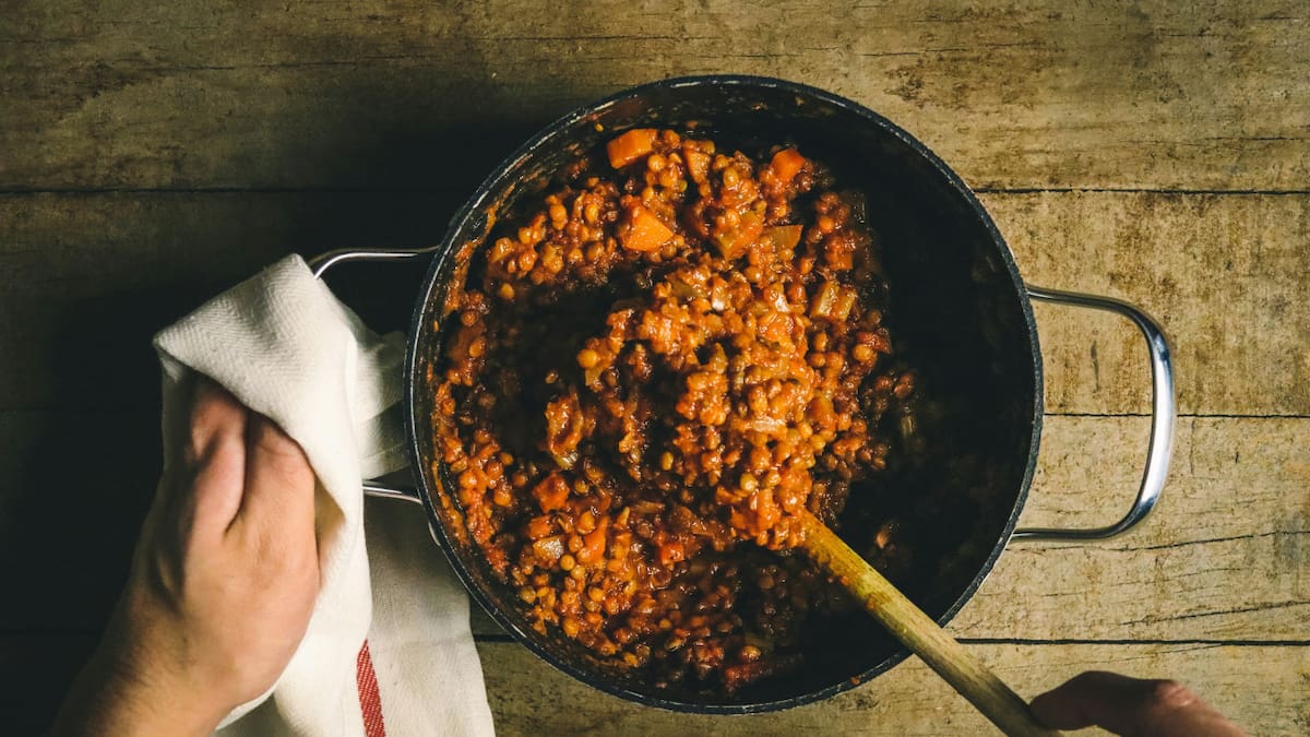 Guiso de lentejas. Foto: Unsplash