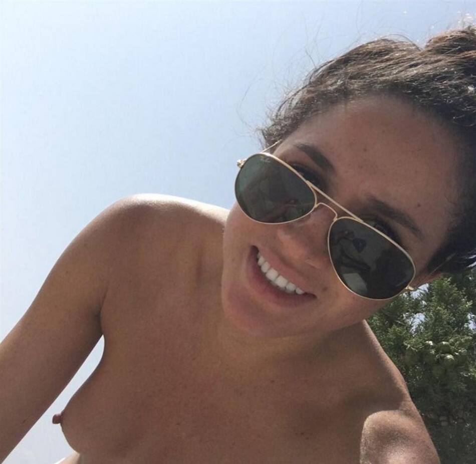 Filtran fotos de Meghan Markle desnuda antes de la boda con el príncipe Harry