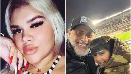 More Rial y Jorge con su nieto. Fotos: Instagram/moreerial - jrial.