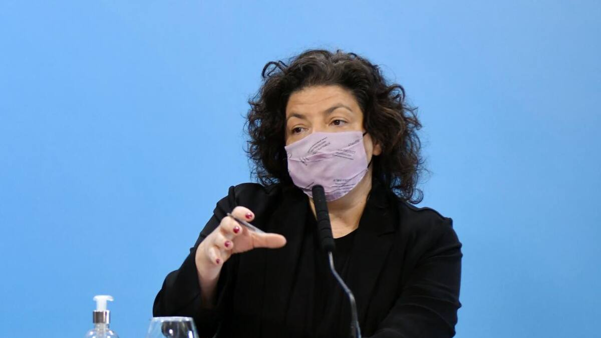 Carla Vizzotti, ministra de Salud, NA