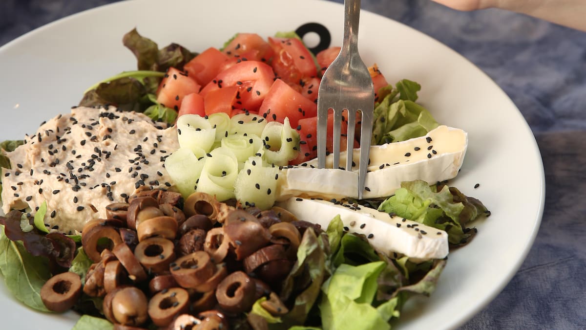 Ensaladas nutritivas y deliciosas.