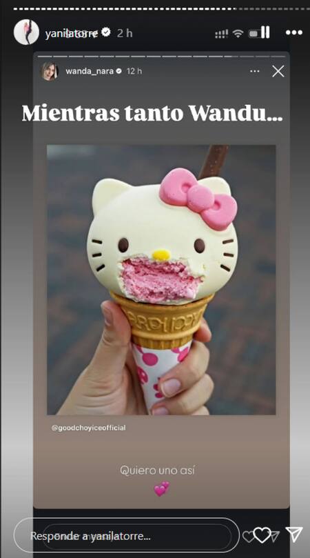 Las historias de Yanina Latorre. Foto: Instagram.