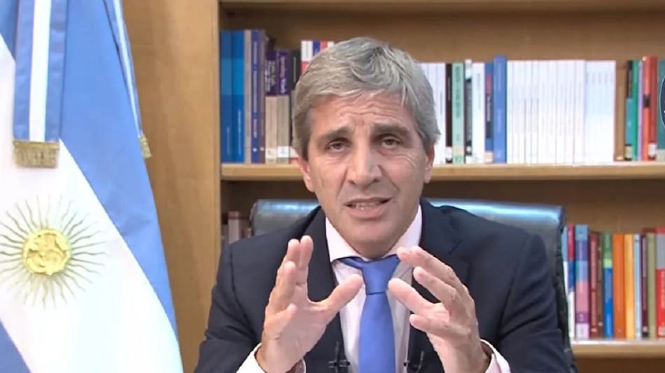 Luis Caputo, ministro de Economía. Foto: NA