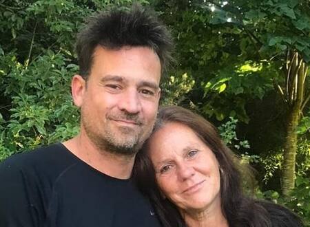 Chano Charpentier y su madre Marina. Foto: Instagram @charpentier.marina.