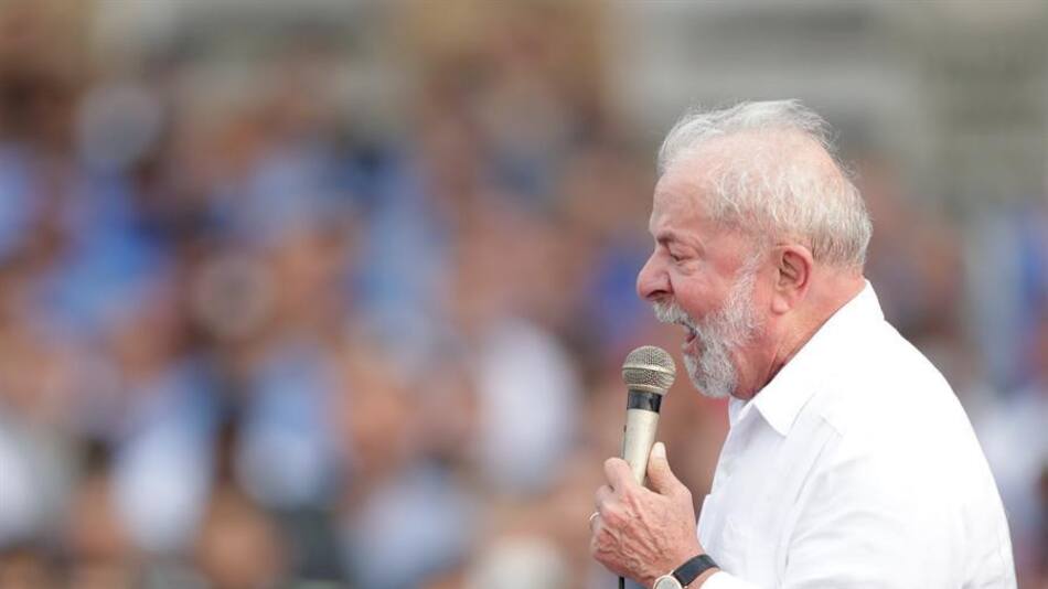 Apertura de campaña Lula da Silva. Foto Efe