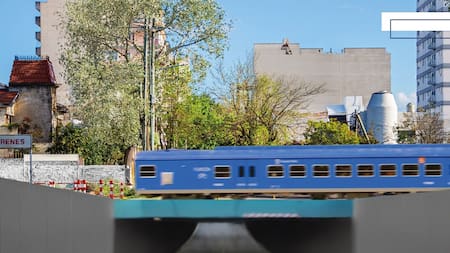 Construcción de un nuevo túnel en Caseros, Tres de Febrero.