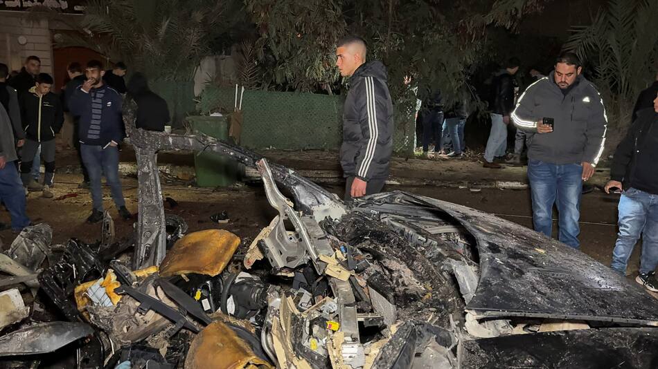 Ataque israelí en Cisjordania. Foto: Reuters/Mohammad Ali