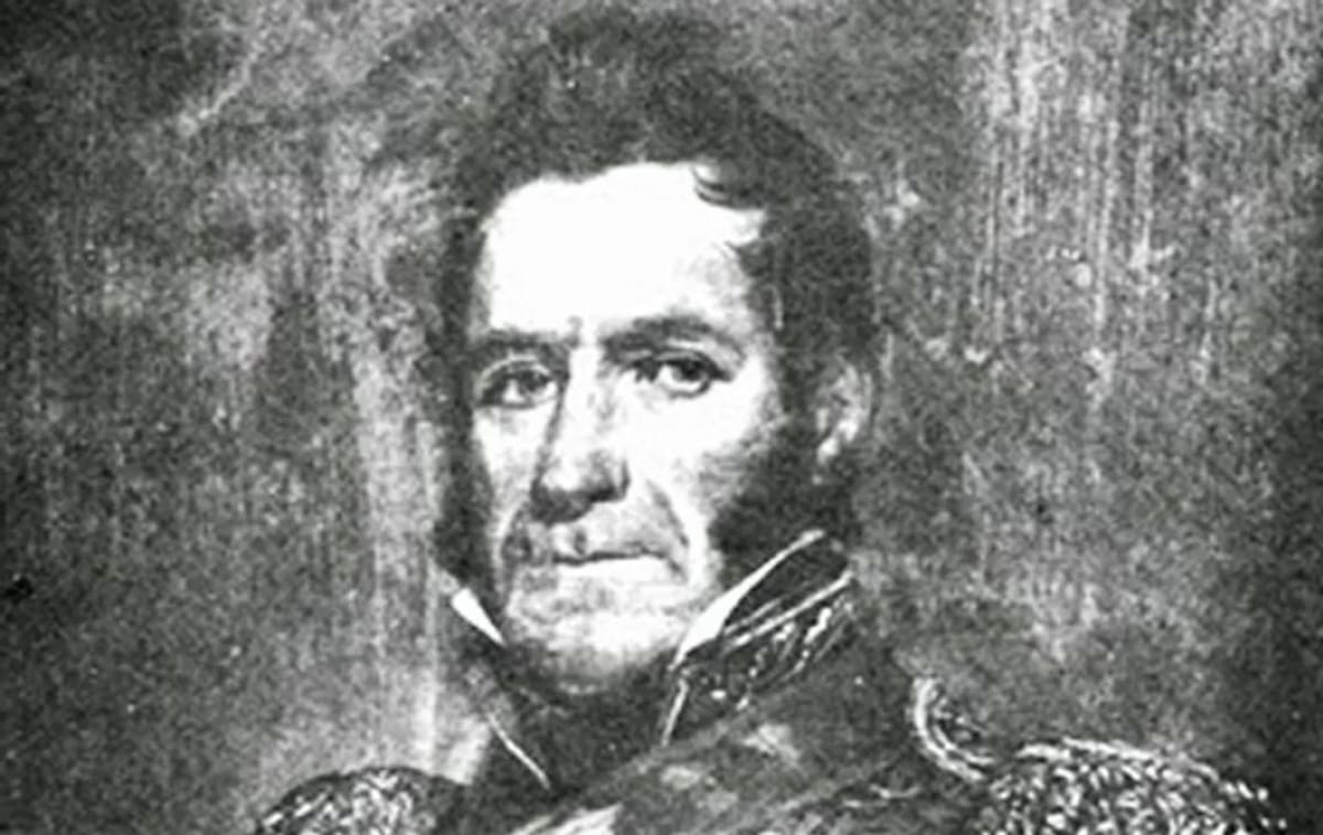 David Jewett, el primer en izar la bandera argentina