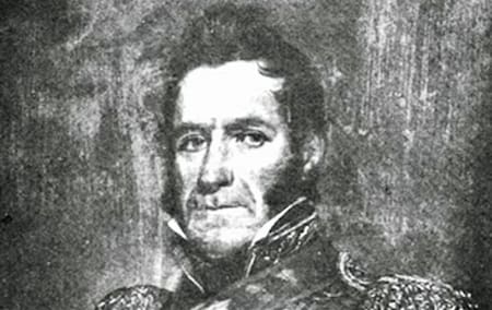 David Jewett, el primer en izar la bandera argentina