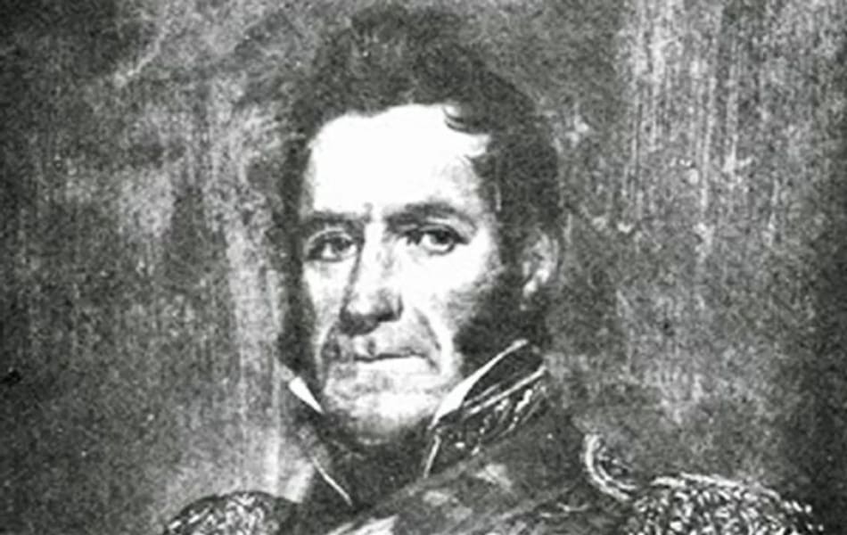 David Jewett, el primer en izar la bandera argentina