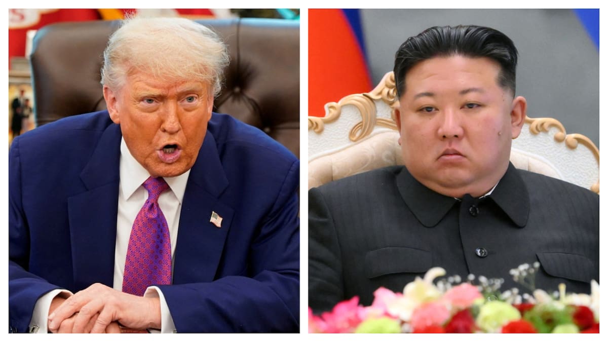 Donald Trump y Kim Jong-un. Foto: Reuters.