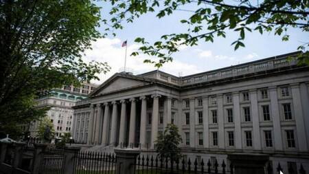 Departamento del Tesoro de los Estados Unidos. Foto: NA