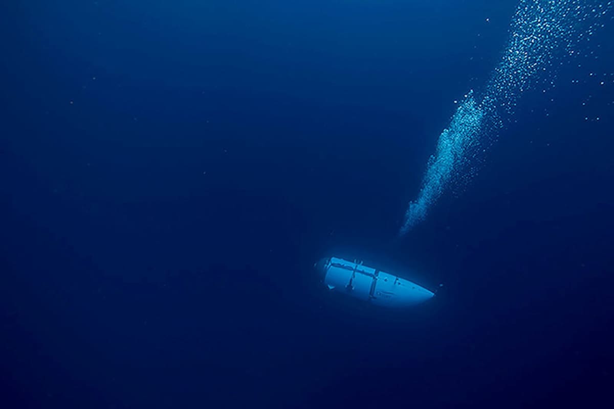 Submarino Titan. Foto: Reuters.