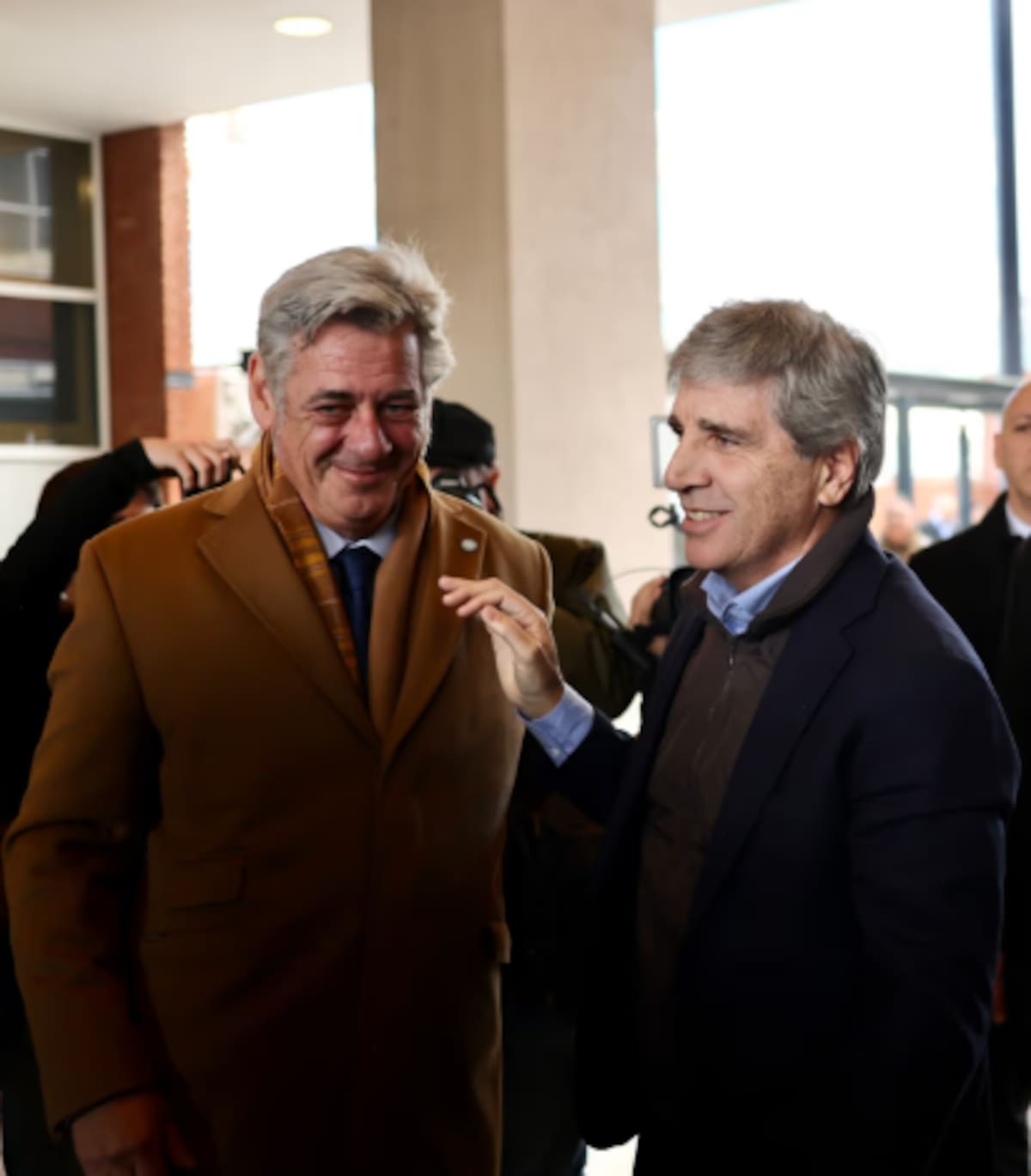 Luis Caputo en La Rural.
