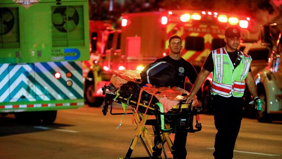 Derrumbe de un edificio en Miami, rescate, Reuters.