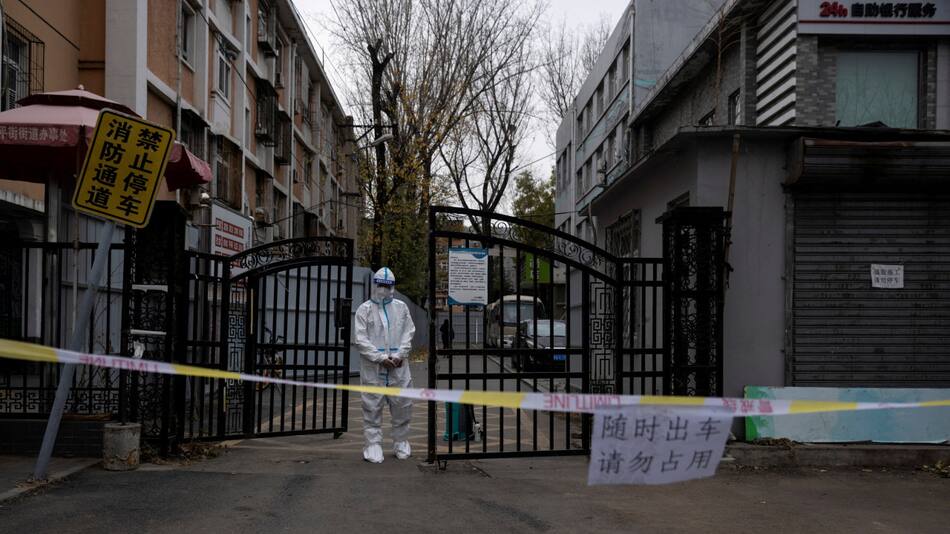 COVID-19 en China. Foto: Reuters/Thomas Peter.