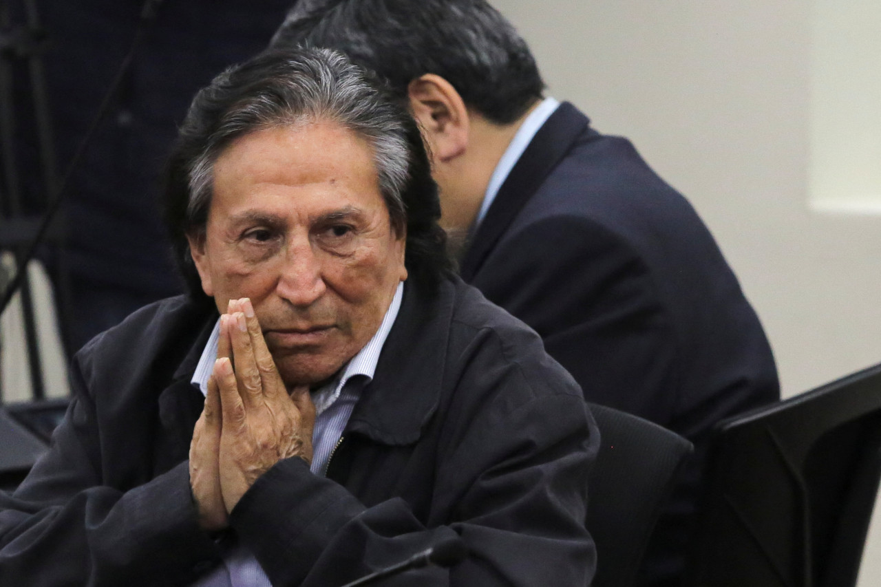 Alejandro Toledo, expresidente de Perú. Foto: Reuters.