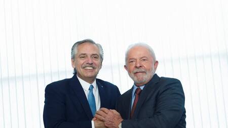 Lula da Silva y Alberto Fernánez_NA