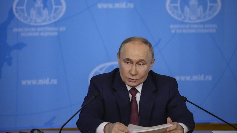 Vladimir Putin, presidente de Rusia. Foto: EFE.