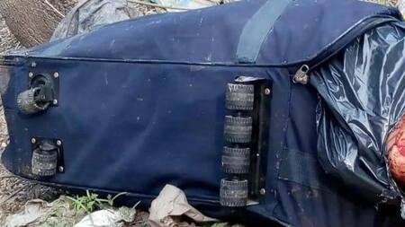 Macabro hallazgo en Ezeiza, cuerpo en una valija, Policía Bonaerense