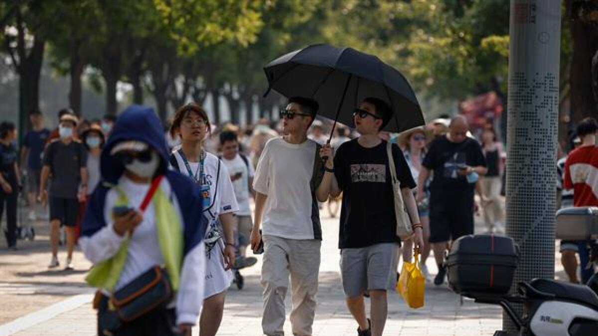 Ola de calor en China. Fuente: EFE