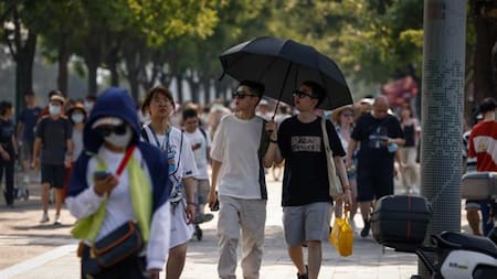 Ola de calor en China. Fuente: EFE