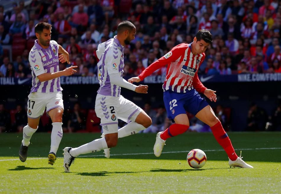 La Liga, Atlético Madrid vs. Valladolid, fútbol, deportes, Reuters