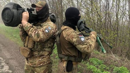 Parte de la Legión Libertad de Rusia. Fuente: Twitter (@legion_svoboda).