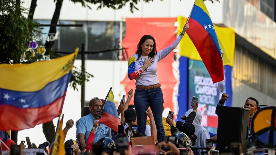 María Corina Machado, líder de la oposición venezolana. Foto: Reuters