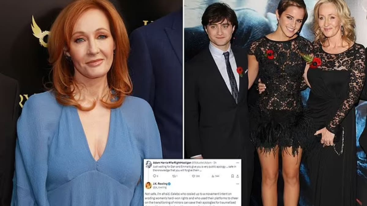 J K Rowling, Harry Potter. Foto: captura YouTube
