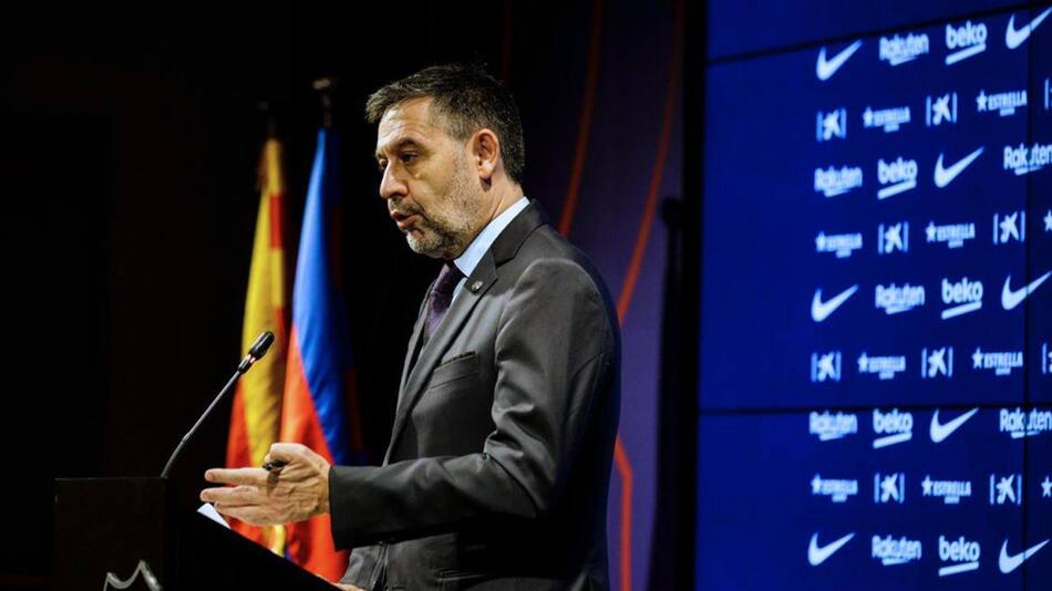Ex presidente del Barcelona, Josep Maria Bartomeu, NA