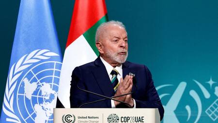 Lula da Silva en la COP28. Foto: Reuters