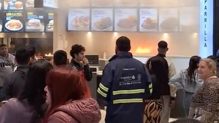 Incendio en el Unicenter.