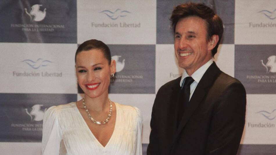 Pampita y Roberto García Moritán. Foto: Instagram.