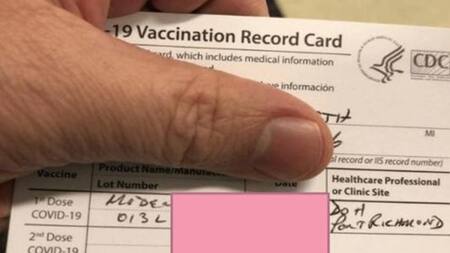 Certificado de vacunación contra coronavirus