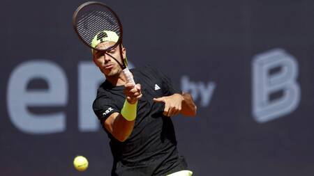 Francisco Cerúndolo en el ATP de Munich. Foto: REUTERS.