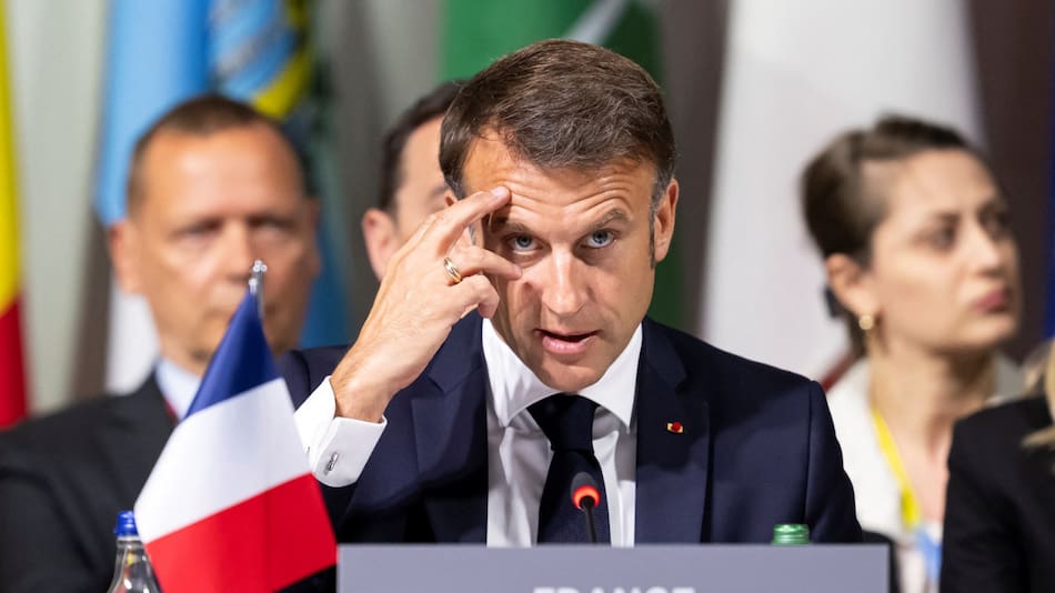 Emmanuel Macron, presidente de Francia. Foto: Reuters