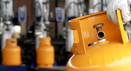 Garrafa de gas. Foto: Twitter.