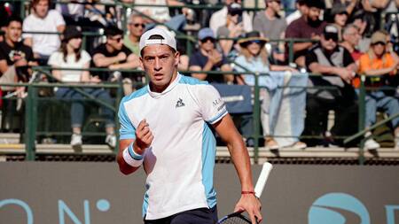 Sebastián Báez, tenis. Foto: NA