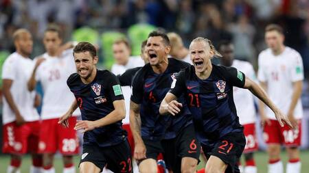 Croacia vs. Dinamarca - Mundial Rusia 2018 (Reuters)