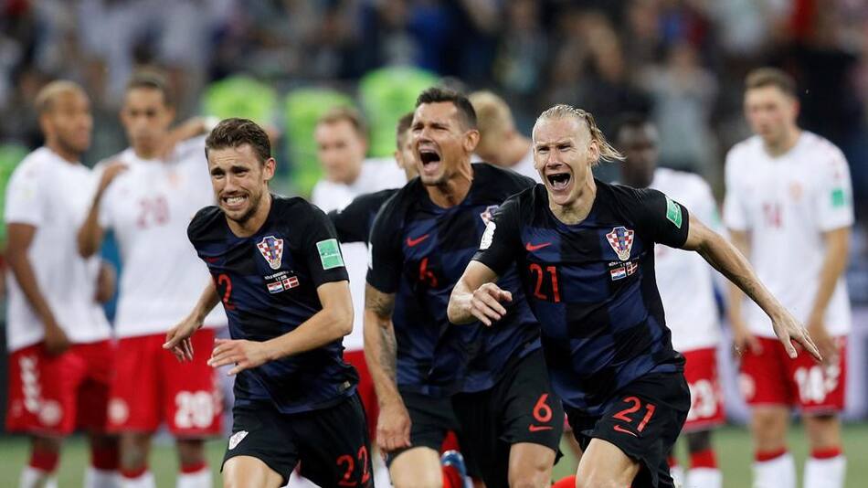 Croacia vs. Dinamarca - Mundial Rusia 2018 (Reuters)