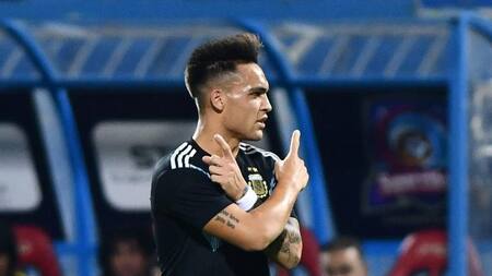 Amistoso Internacional: Argentina vs. Irak, Lautaro Martínez, Reuters