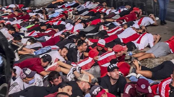 Detuvieron a 150 barras de River en las inmediaciones del estadio "Monumental"