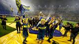 #YoTeBicampeon: una multitud y los jugadores de Boca, de fiesta en La Bombonera