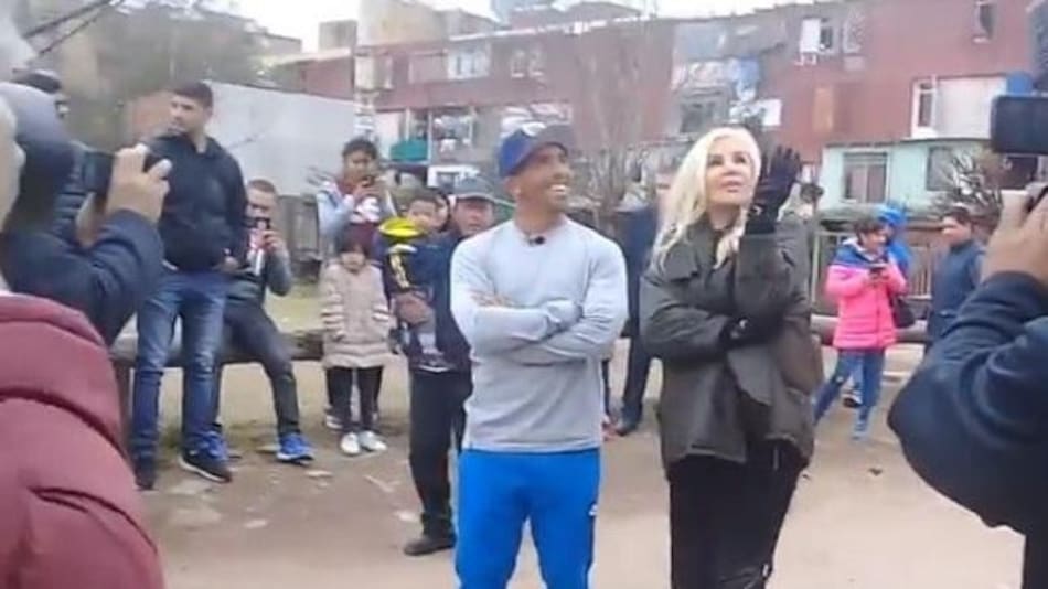 Carlos Tevez - Susana Giménez Fuerte Apache